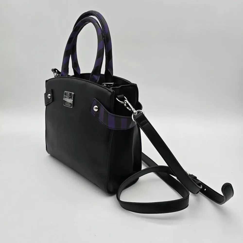 The Nightmare Before Christmas Black Crossbody Bag Skellington Burton Bioword